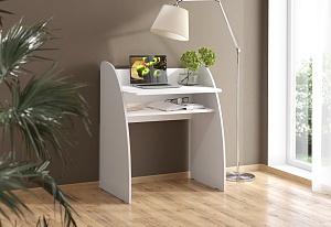 Стол компьютерный CD 8046 COMP 80x46 см, Белый